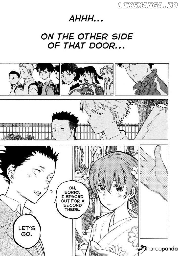 A Silent Voice, Chapter 62 image 14